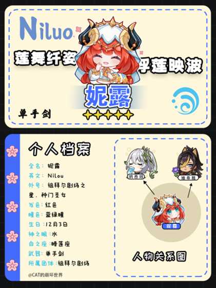 【原神】V4.8攻略 | 妮露攻略—技能解析/配队/养成